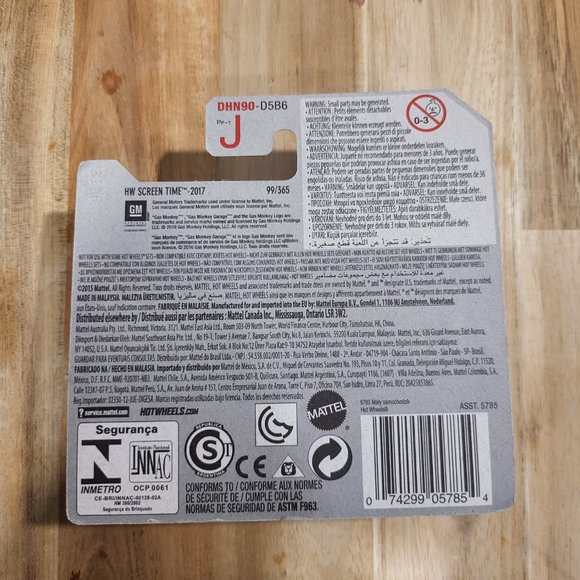 HOT WHEELS SHORT CARD GAS MONKEY GARAGE - '68 CORVETTE - Picture 2 of 2